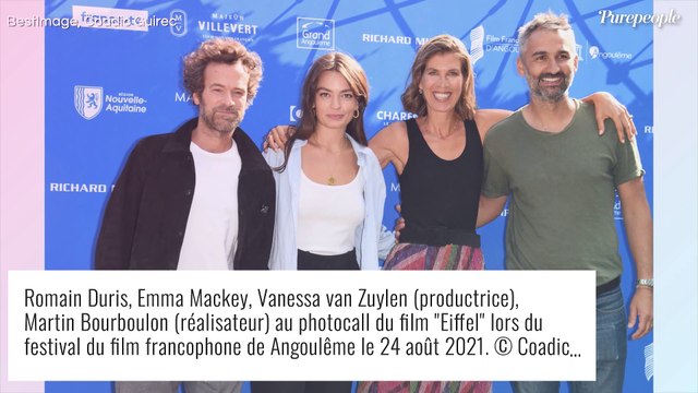 Romain Duris et Emma Mackey (Sex Education) complices au Festival d'Angoulême