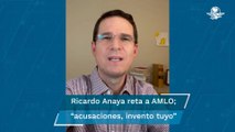 Ricardo Anaya reta a AMLO y acepta declarar si también lo hacen sus hermanos Pío y Martín