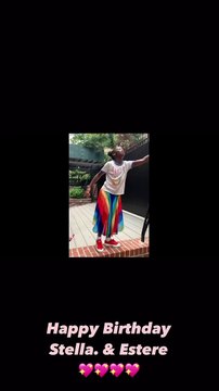 Madonna a le coeur en fête : ses jumelles Estere et Stella ont 9 ans !