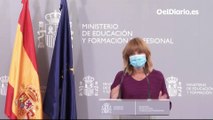 La Ministra de Educación pide 