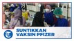 Puskesmas Kelapa Gading Berikan Vaksin Pfizer di Gedung Judo Kelapa Gading