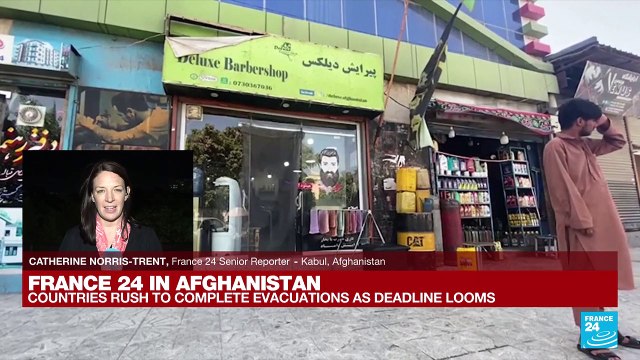 FRANCE 24 in Afghanistan: Afghans race to flee Taliban as deadline looms
