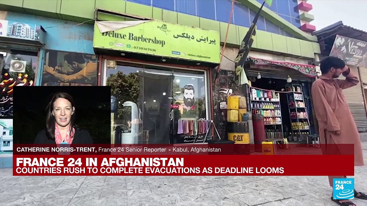 FRANCE 24 in Afghanistan: Afghans race to flee Taliban as deadline looms