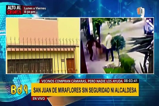 Vecinos de SJM en pie de lucha contra la inseguridad ciudadana