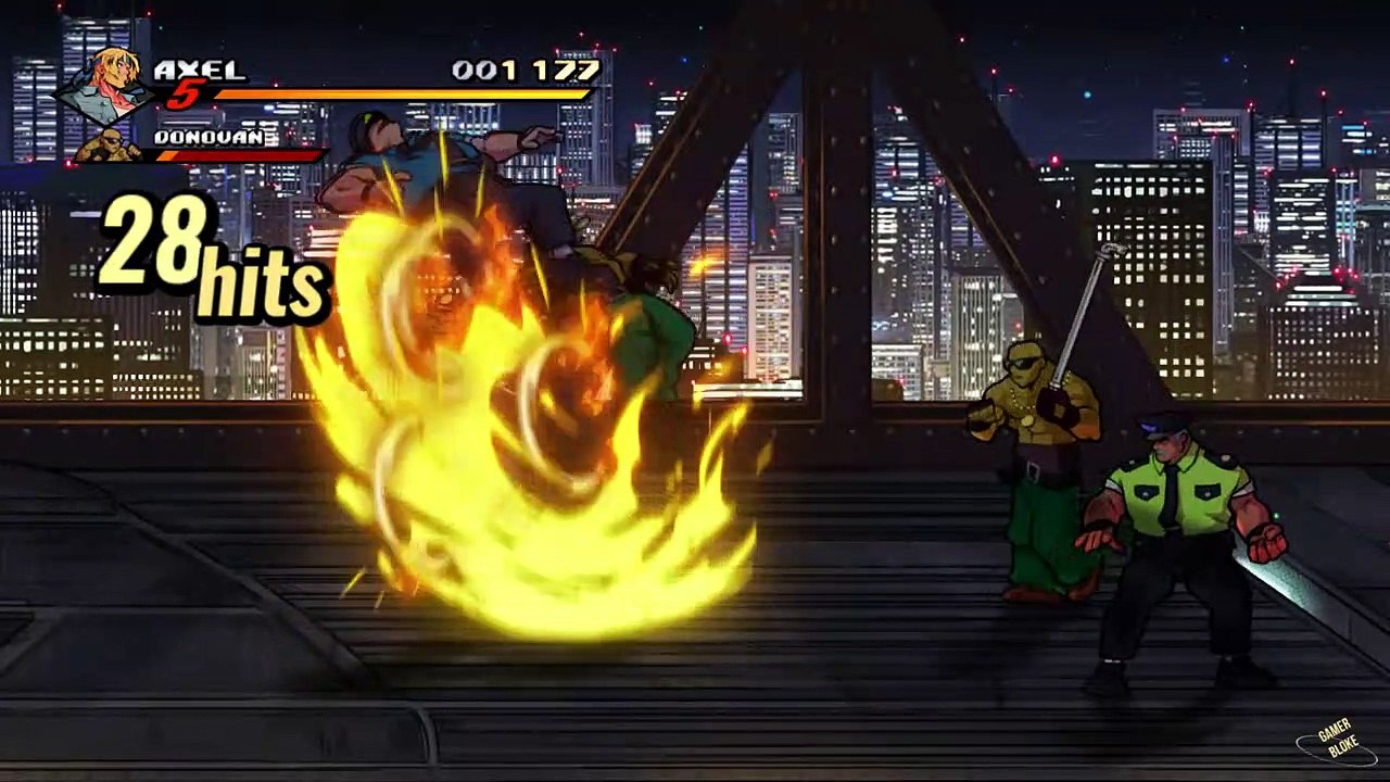 Streets Of Rage 4 - Axel Stone - Stage 7 - Mr. X Nightmare