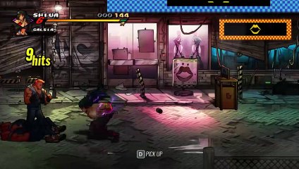 Streets Of Rage 4 - Stage 1 - Shiva -  Mr. X Nightmare