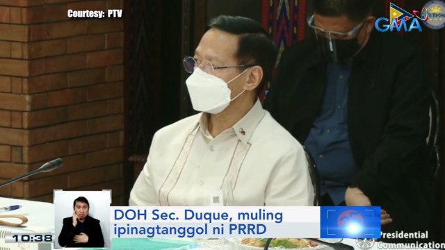 DOH Sec. Duque, muling ipinagtanggol ni Pang. Duterte | Saksi