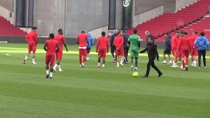 Demir Grup Sivasspor, Kopenhag maçı hazırlıklarını tamamladı