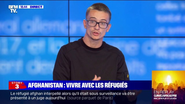 Maël de Marcellus (Utopia 56) sur les réfugiés afghans: Ce sont des personnes qui fuient la charia et qui seraient restés chez elles si elles avaient pu
