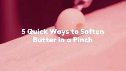 5 Quick Ways to Soften Butter in a Pinch