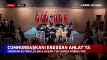 Cumhurbaşkanı Erdoğan Ahlat'ta Büyükelçilere hitap etti