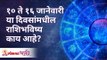 १० ते १६ जानेवारी या दिवसांमधील राशिभविष्य काय आहे? 10 To 16 January 2021 Horoscope | Lokmat Bhakti