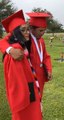 Siblings Tear Up While Visiting Their Dad's Grave After Their Graduation Ceremony