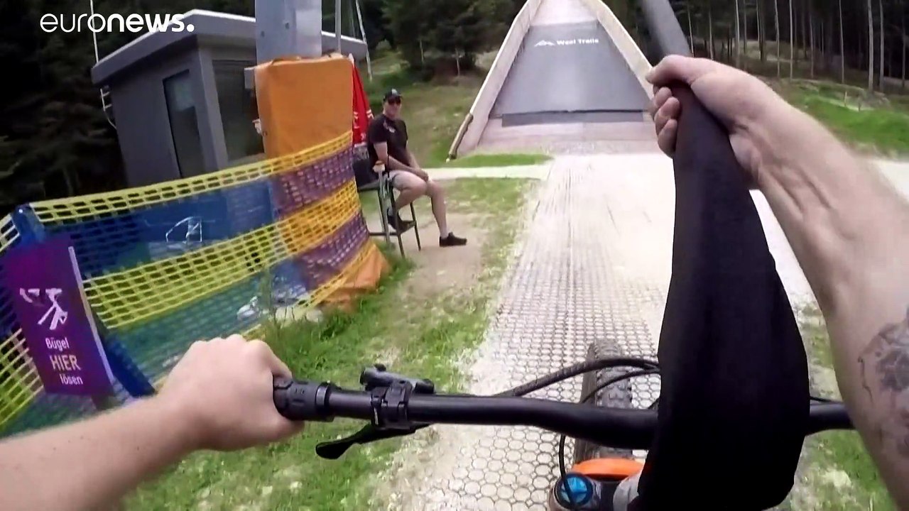 Klimawandel: Mountainbike-Lift statt Ski-Lift