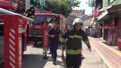 Son dakika haber... Çatı yangını korkuttu