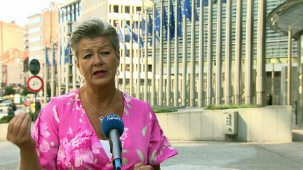 Johansson cree que la UE debe ayudar a los afganos antes que lleguen a sus fronteras exteriores