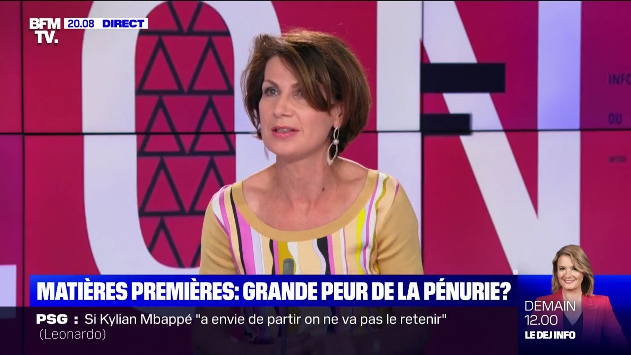 Dominique Carlac'h (Medef) appelle à des "accords commerciaux pour pouvoir sécuriser l'approvisionnement en matières premières"
