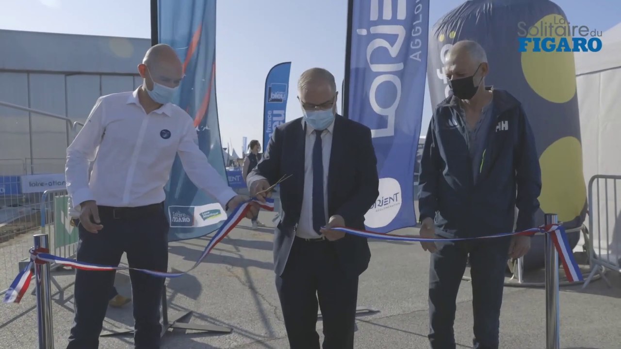LA SOLITAIRE DU FIGARO 2021 : Inauguration du village de La Solitaire du Figaro - Lorient Agglomération
