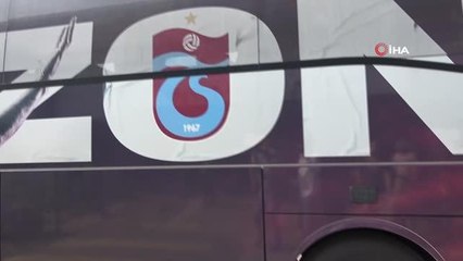 Trabzonspor tur için Roma'ya uçtu