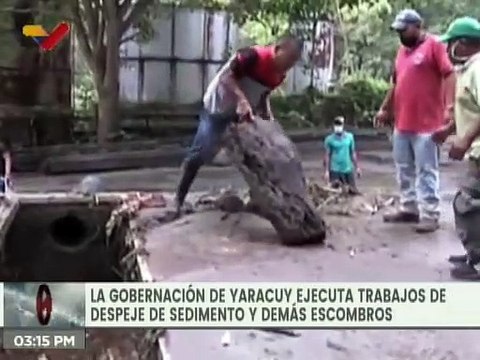 Gobierno Bolivariano atiende afectaciones por las lluvias en el Estado Yaracuy
