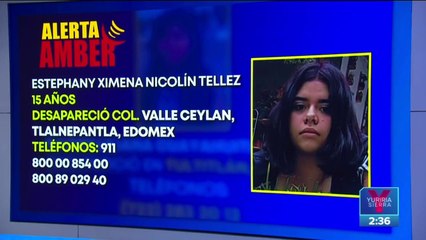 Ayúdanos a encontrar a Estephany Ximena Nicolín Tellez