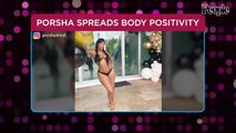 Porsha Williams Reminds Fans It's Okay to 'Have a Gut' as She Models New Dress in Mirror Selfie