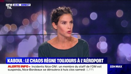 Solène Chalvon-Fioriti sur l'Afghanistan: "Je redoute le 31 août, mais je pense que ça va se fermer bien avant"