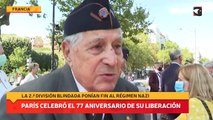 París celebró el 77 aniversario de su liberación