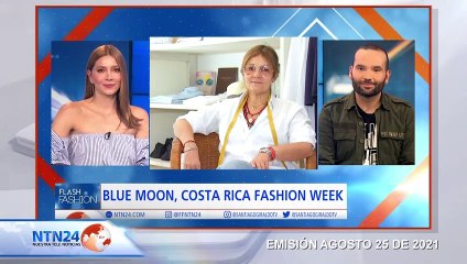 Lina Cantillo brilló en Costa Rica con su "Blue Moon"