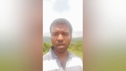 Travelling in a village area
