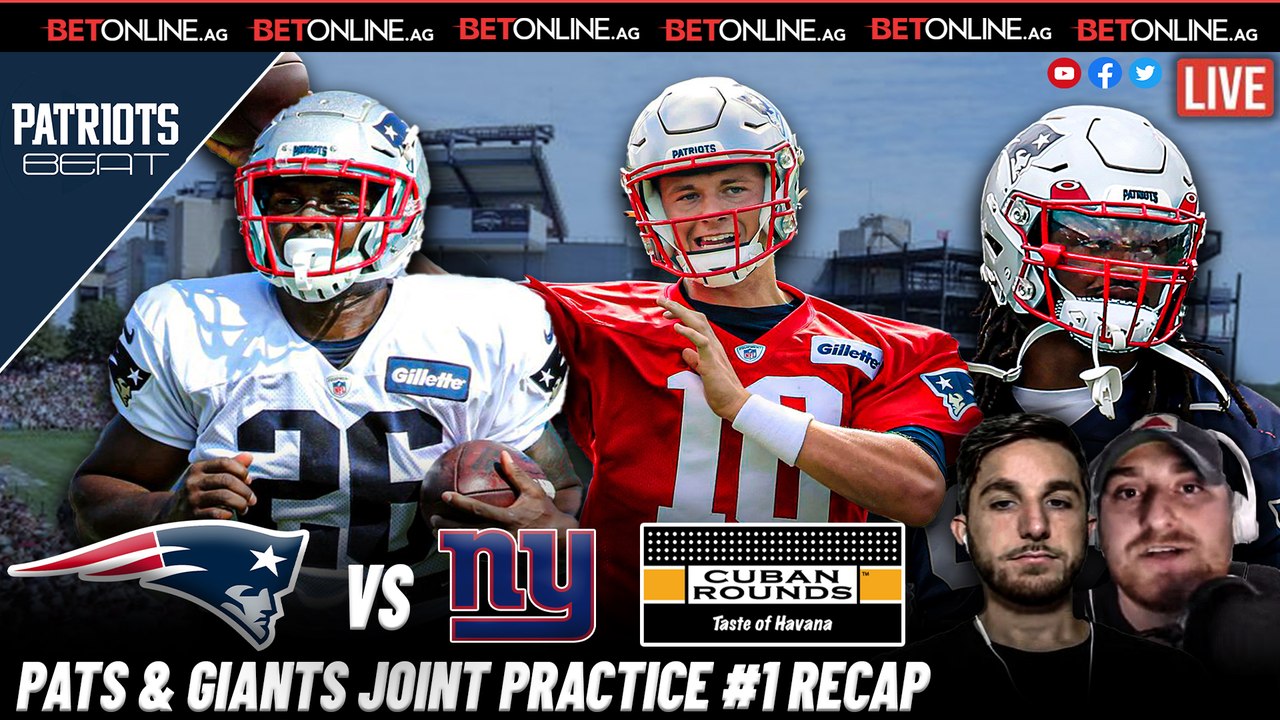 Patriots & Giants Joint Practice Day 1 Recap | Patriots Beat
