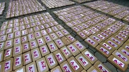 Marinha colombiana apreende mais de 1,2 toneladas de cocaína