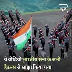 5 Year Old Esther Hnamte Sings National Anthem With Indian Army