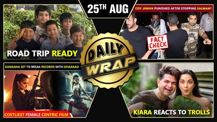 Kangana's Costliest Film, Taimur Enjoys With Boy Gang, Truth About Salman- CISF Episode |Top 10 News