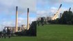 '50-Year-Old Landmark in Yorkshire Demolished in Controlled Explosion'