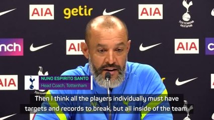 Nuno backs Kane for record chase but Spurs come first