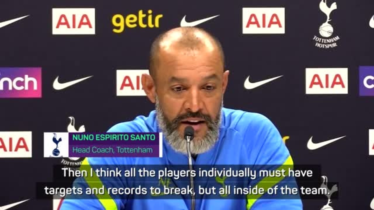 Nuno backs Kane for record chase but Spurs come first