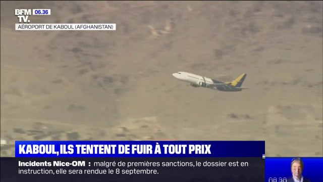 Ces Afghans qui tentent de fuir Kaboul à tout prix