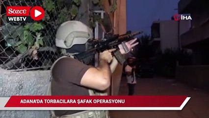 Adana’da torbacılara şafak operasyonu: 9 gözaltı