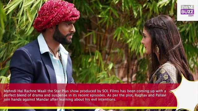 Mehndi Hai Rachne Waali spoiler alert Raghav to save Pallavi from fire accident