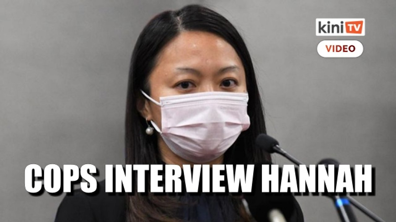 Cops record Hannah's statement over fake poster against her