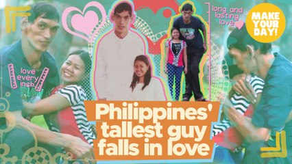 Philippines’ tallest guy falls in love | Make Your Day