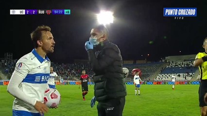 Agresion cuarto arbitro José Pedro Fuenzalida