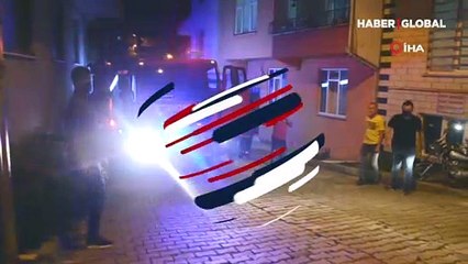 Ocakta unutulan yemeğin dumanı mahalleyi ayağa kaldırdı