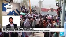 Afghanistan evacuations in final phase amid mounting terror warnings