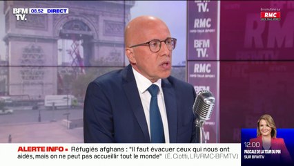 Éric Ciotti sur Nice-Marseille: "Le président de l'OM a eu un comportement en tribune très agressif"