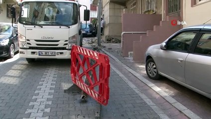 Esenyurt’ta çalıntı olduğu iddia edilen kamyon ile dehşet saçtı: O anlar kamerada