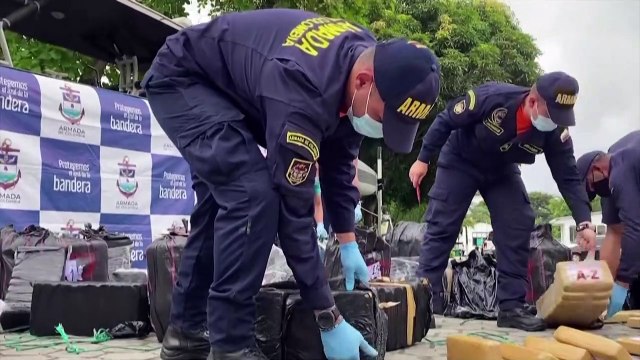 У повстанцев Колумбии изъяли крупную партию кокаина