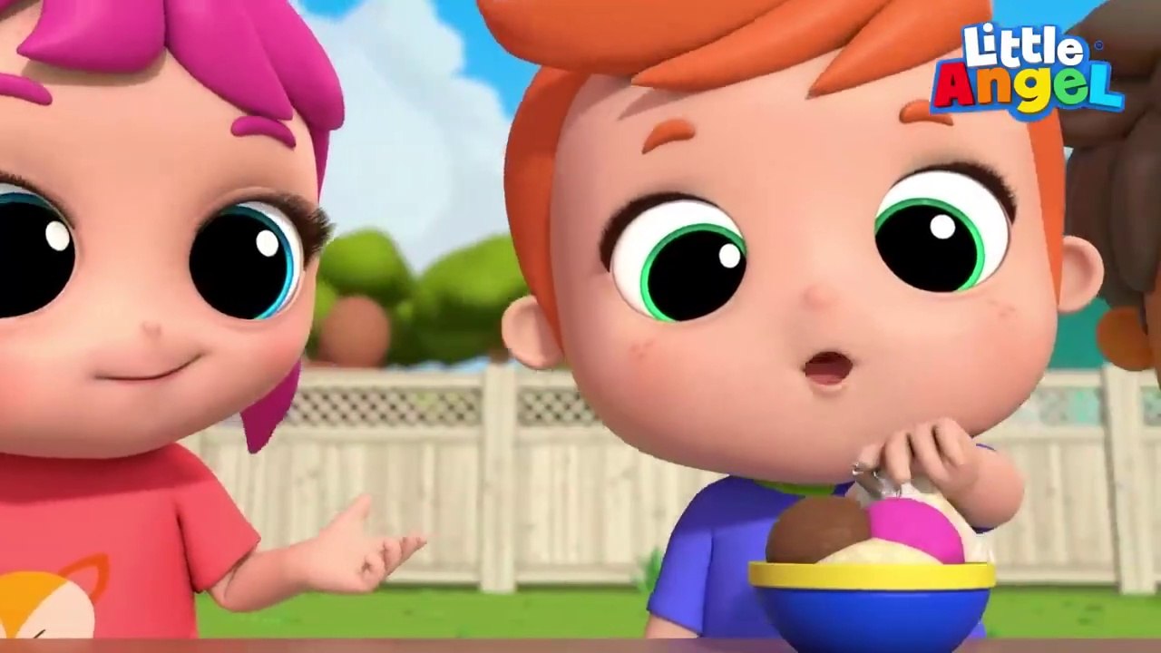 Can Bebek Rengarenk Dondurma Yiyor _ Eğlenceli Ve Öğretici Çocuk Şarkıları _