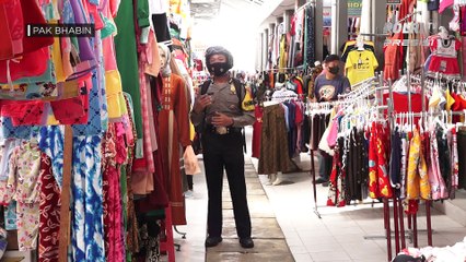 PAK BHABIN #EPS 12 PAK BHABIN Mengunjungi Posko Pasar Sehat Kaliwungu, Kendal Jawa Tengah.